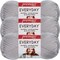 Multipack of 3 - Premier Yarns Anti-Pilling Everyday Worsted Solid Yarn-Mist